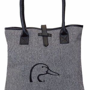 Ducks Unlimited Tall Herringbone Tote Bag